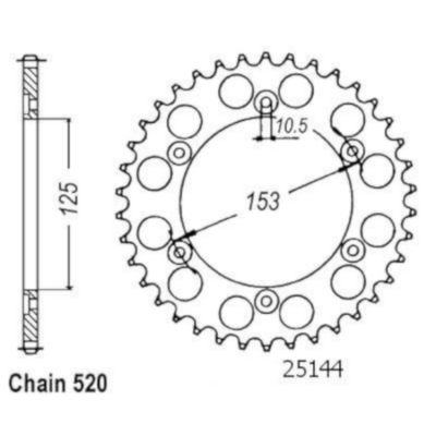 Rozeta pro Honda 25144CZ48